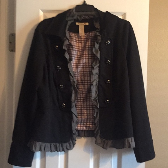 MISHA COLLECTION Jackets & Blazers - Misha size xl business jacket with ruffle